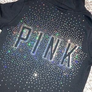 VS Pink zip up jacket